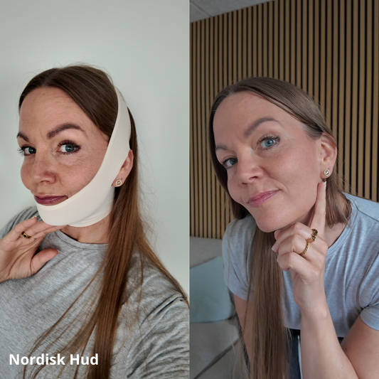 Nordisk Hud kollagen ansiktsbånd